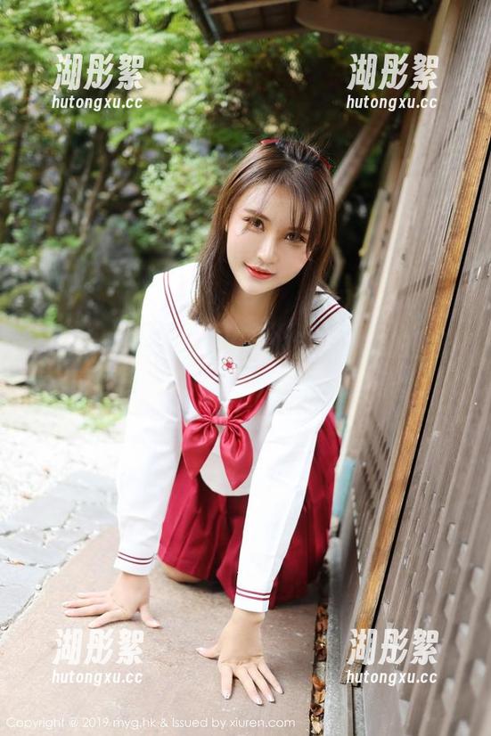 MyGirl美媛馆-唐琪儿il MyGirl美媛馆 - 流畅的镂空,私拍图集中的唐琪儿il像一片秋天的叶子。