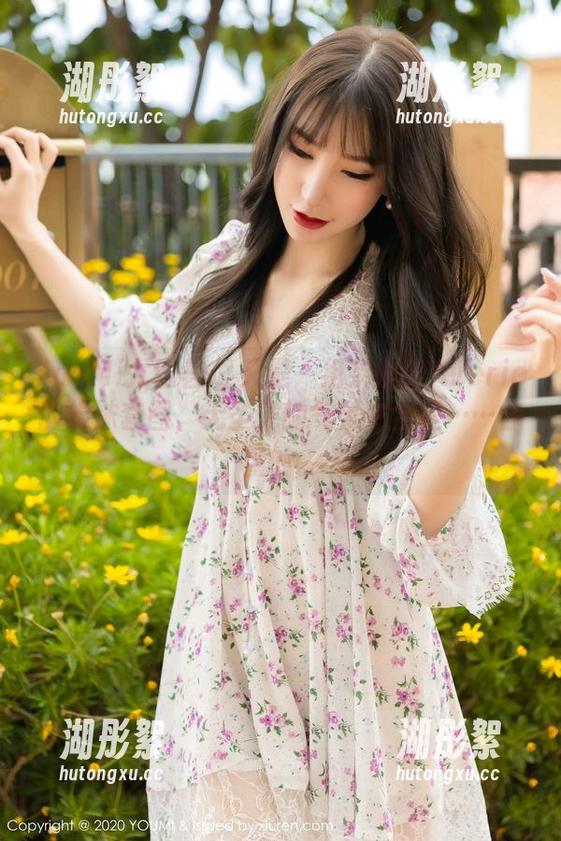 YouMi尤蜜荟 - 又是一组柴婉艺Averie的棉袜套图，无圣光的气氛中全是……你懂的。