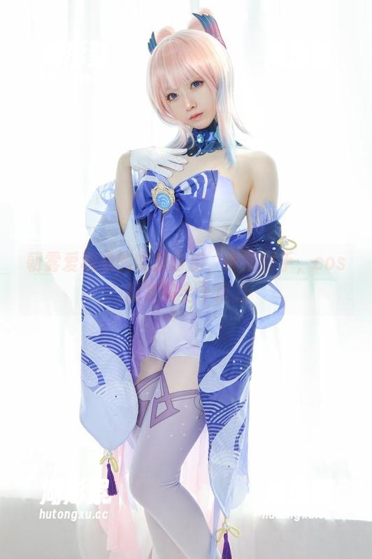 朝雾爱 朝雾爱和她的常服自拍,原图到手,cos起来完全不费力