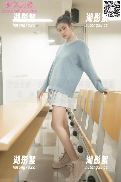 梦丝女神 - 郭襄牛仔裤写真再现，原图证明：穿上牛仔裤，上天都嫉妒她！